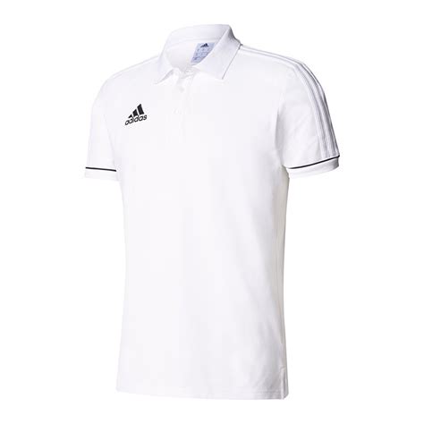 adidas polo tiro 17 weiß schwarz